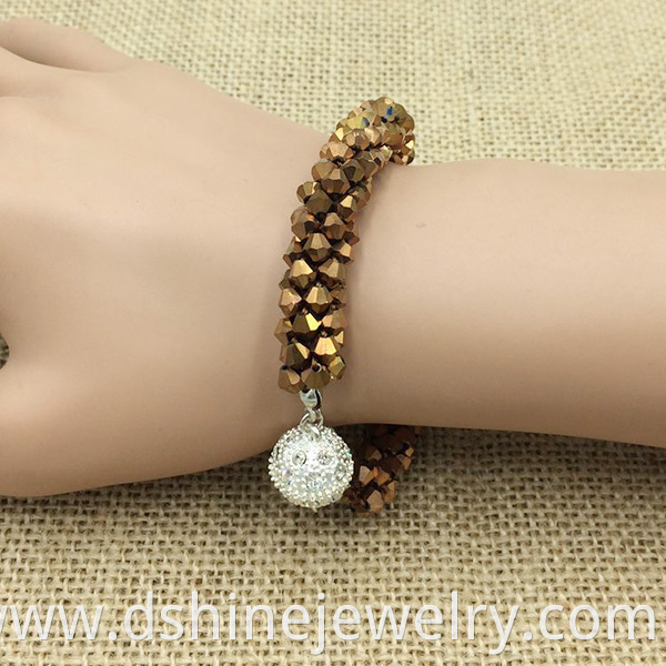 Crystal Mini Beads Magnet Bracelet